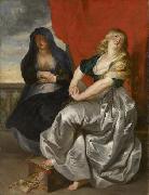 Peter Paul Rubens Reuige Magdalena und ihre Schwester Martha oil painting reproduction